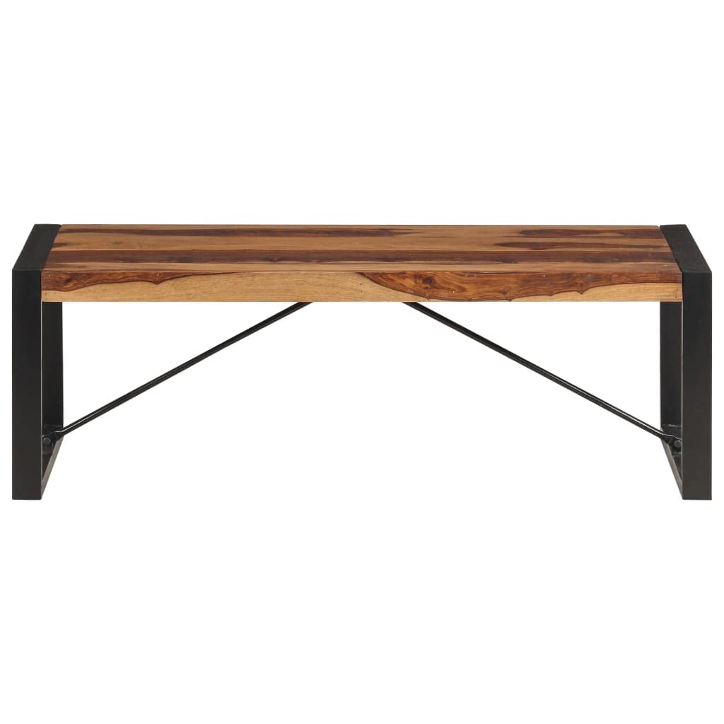 Brown Solid Sheesham Wood Coffee Table G9865