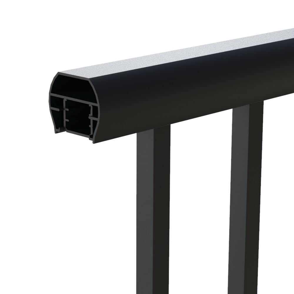 6' x 36" Matte Black Aluminum Rail Kit X578
