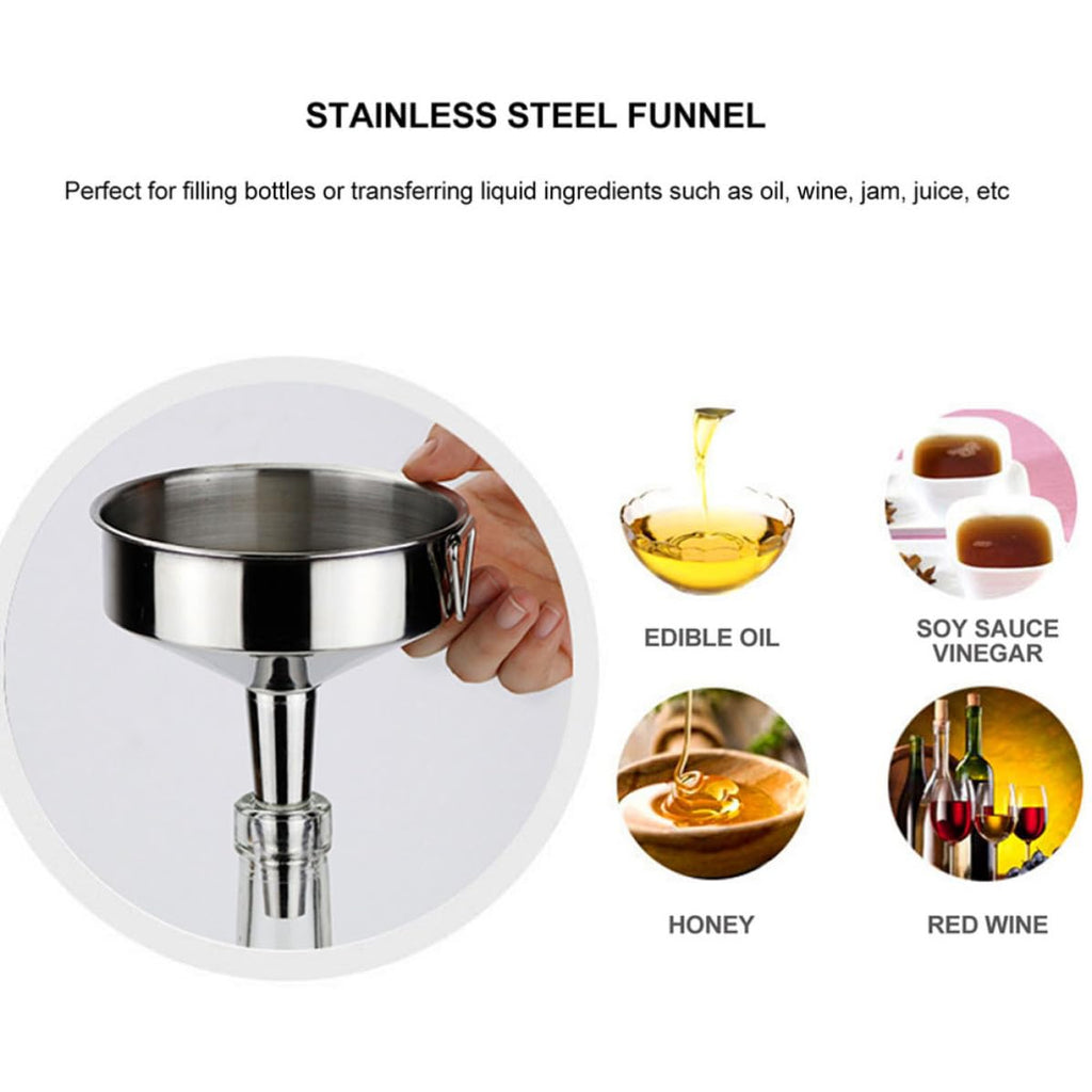Stainless Steel Funnel Set U467800