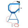 4" Throat Pneumatic Planishing Hammer with Steel Stand A56842