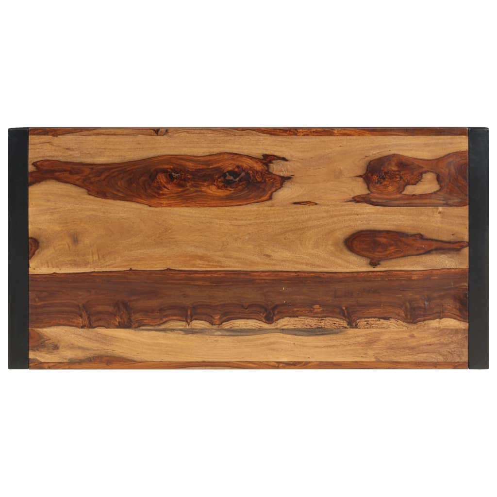 Brown Solid Sheesham Wood Coffee Table G9865