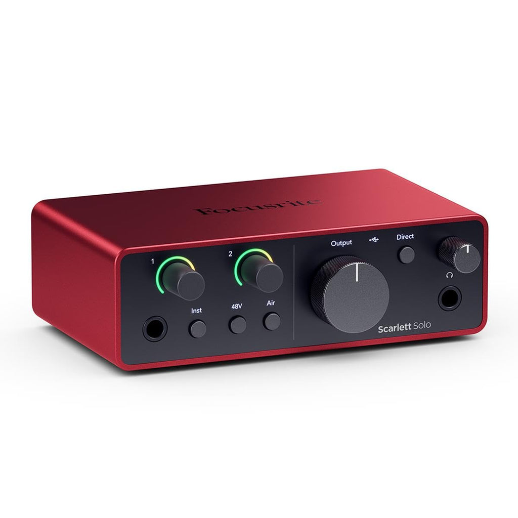 USB Audio Interface with Headphones, Pop Filter, XLR Cable Z152