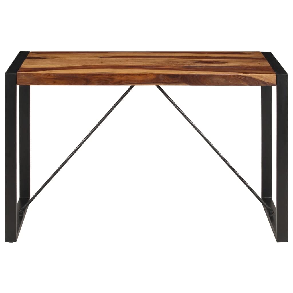 Square Solid Sheesham Wood Dining Table L537