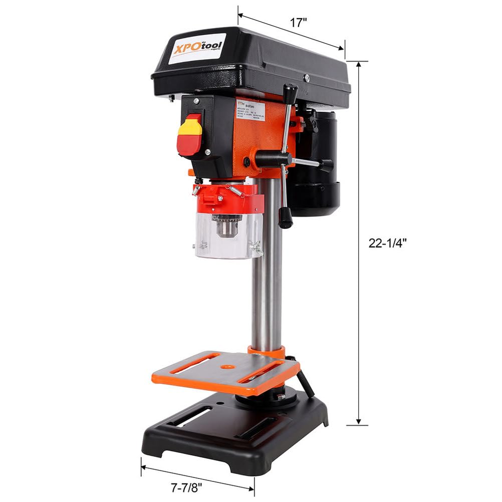8-Inch Benchtop Drill Press with Laser O154