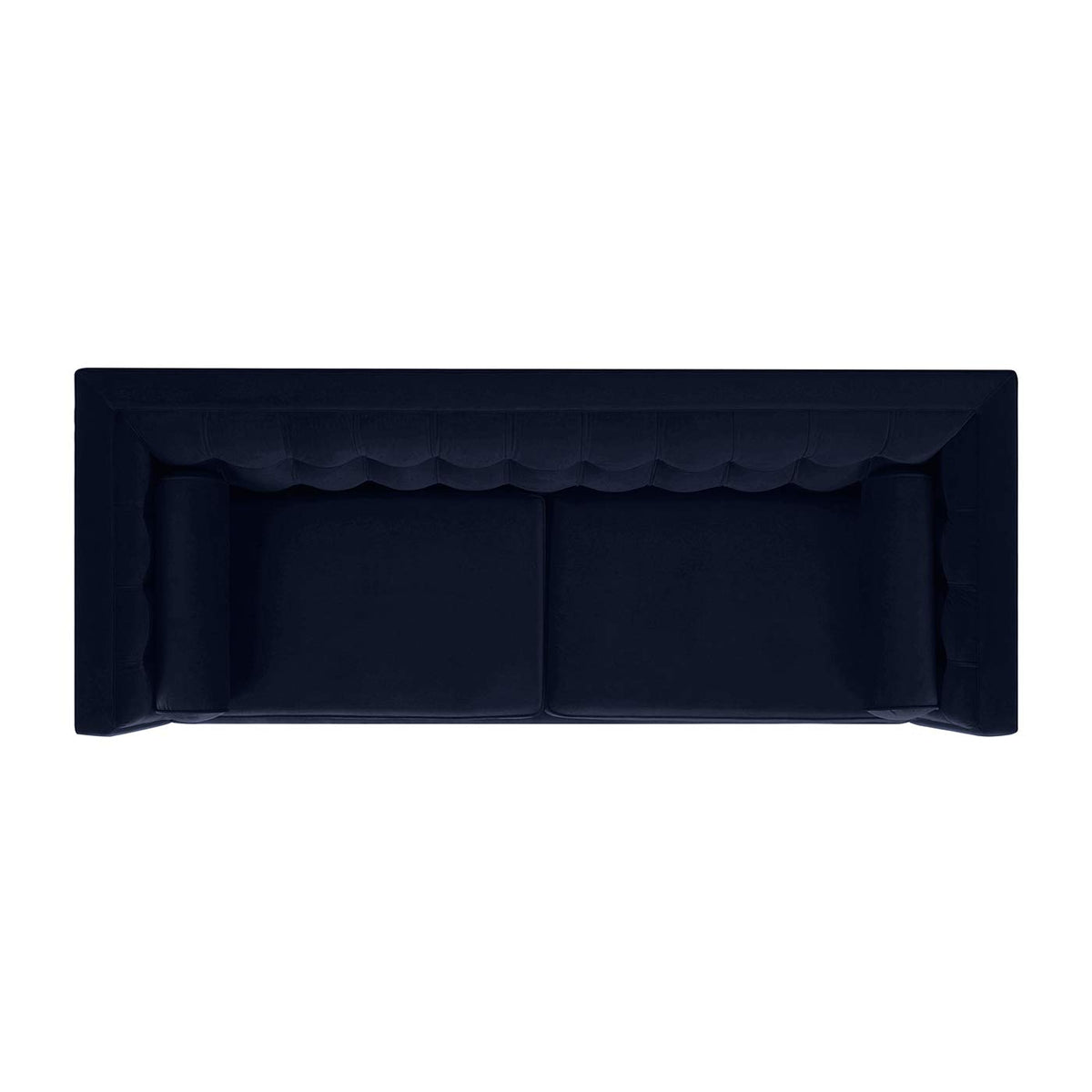Dark Navy Blue Performance Velvet Tufted Sofa P76790