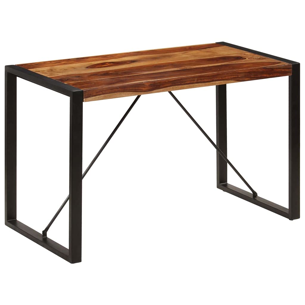 Square Solid Sheesham Wood Dining Table L537