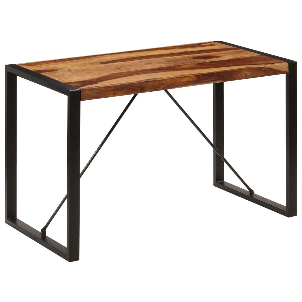 Square Solid Sheesham Wood Dining Table L537