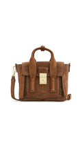 Embossed Suede Mini Crossbody Bag V2755