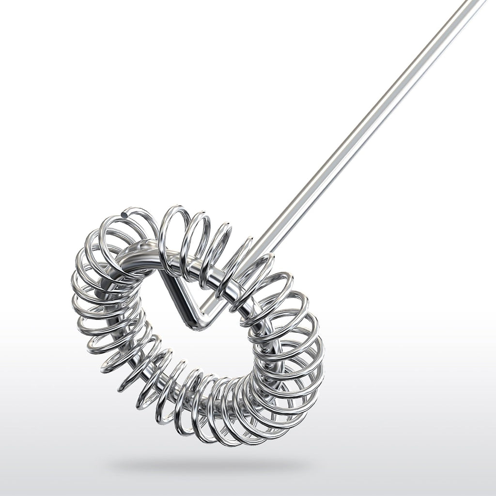 Handheld Milk Frother with Stainless Steel Whisk Y64024