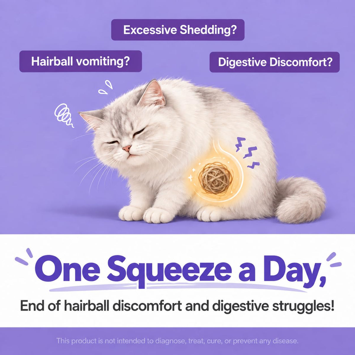 Chicken Flavor Hairball Relief Cat Supplement 30 Count N676859