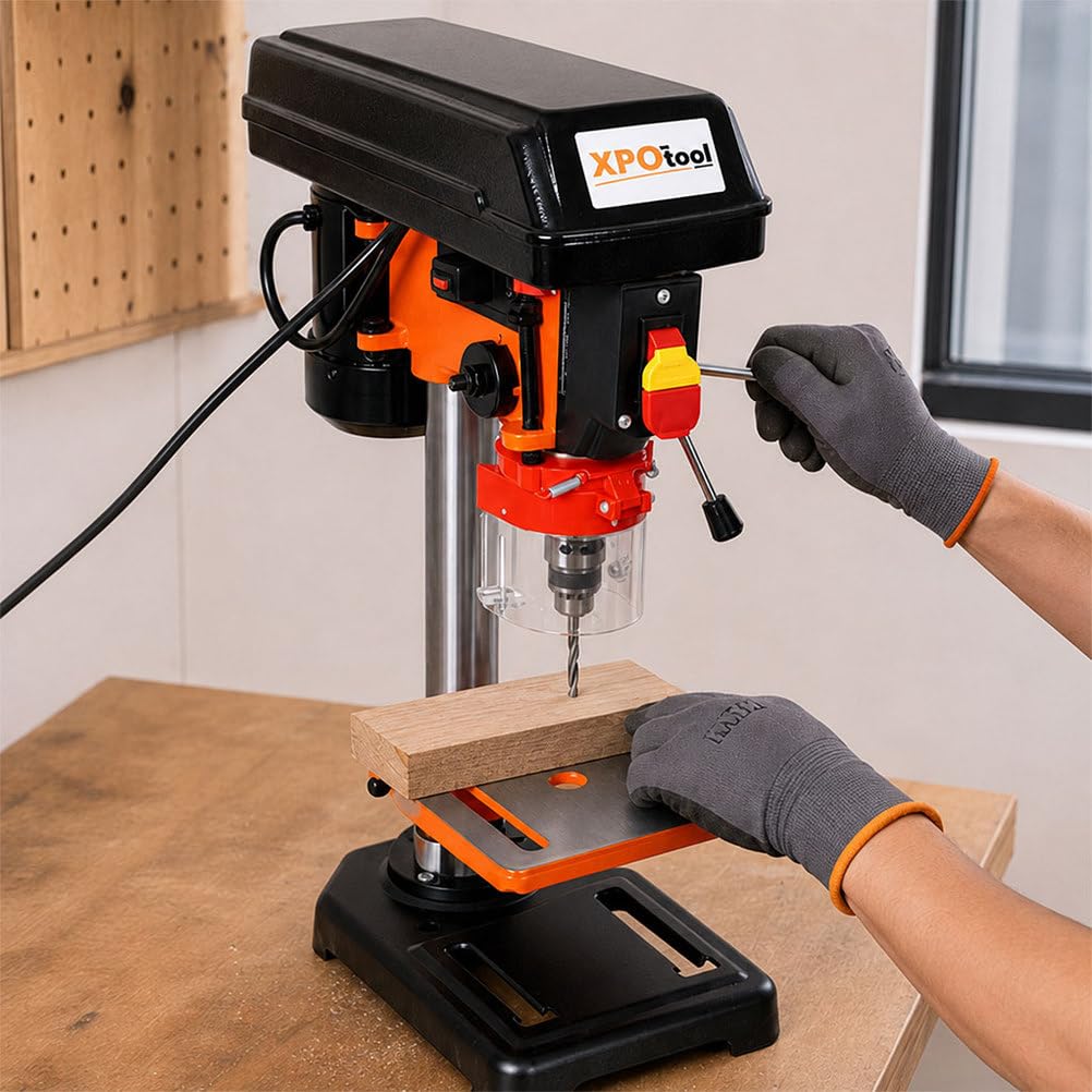 8-Inch Benchtop Drill Press with Laser O154