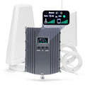 Cell Phone Signal Booster Up to 5500Sq Ft 5G 4G LTE Grey D3775