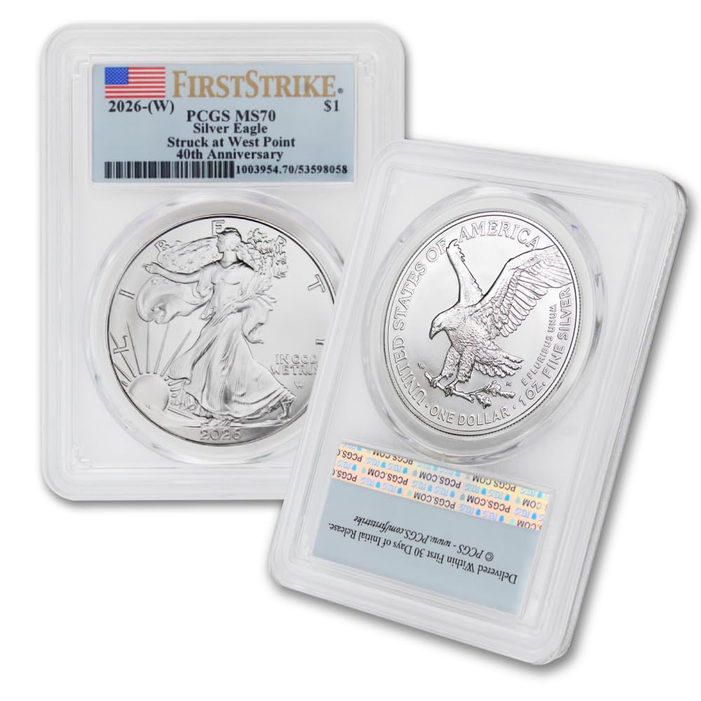 1 oz American Silver Eagle Coin MS-70 F5287