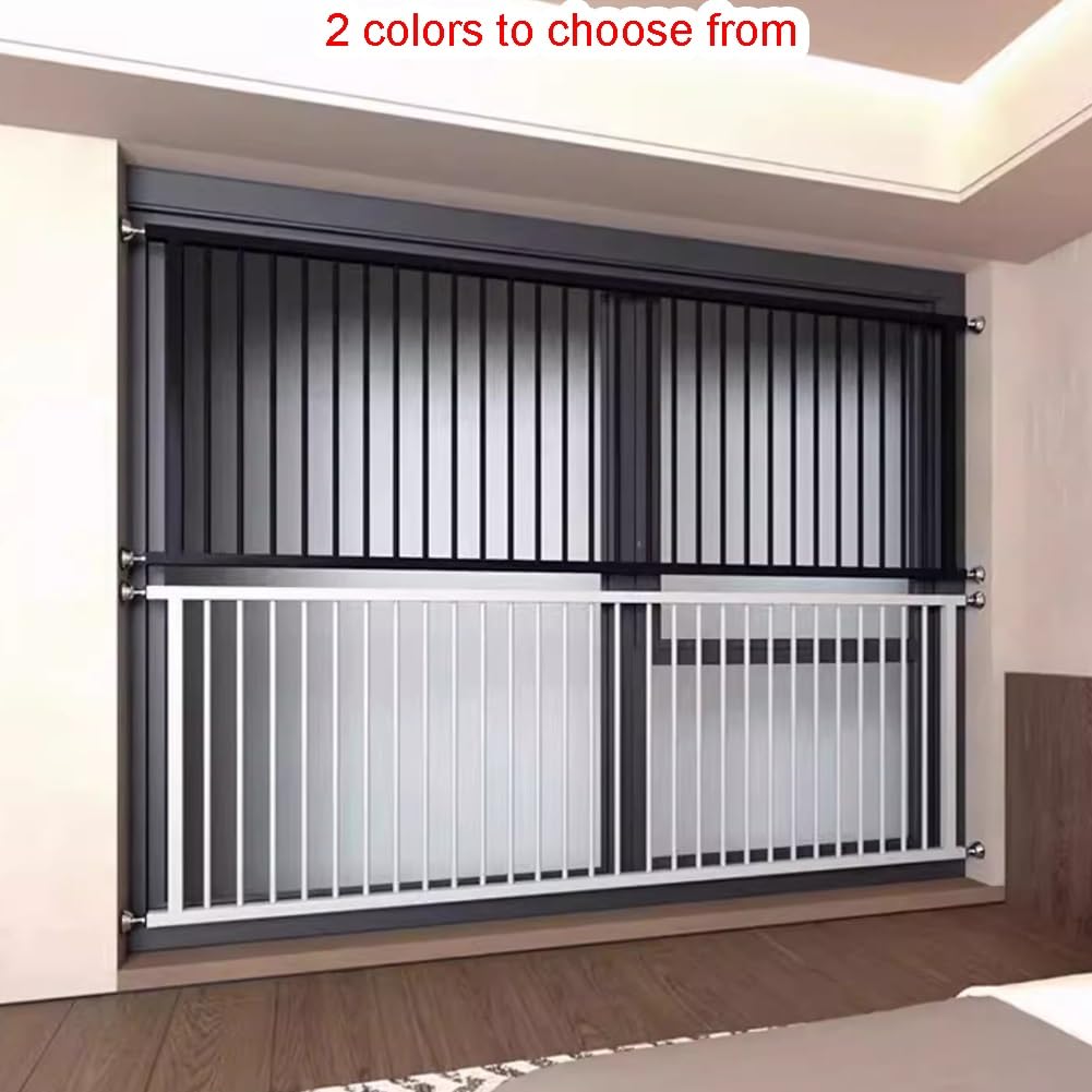 Black Adjustable Child Safety Window Guard A32979
