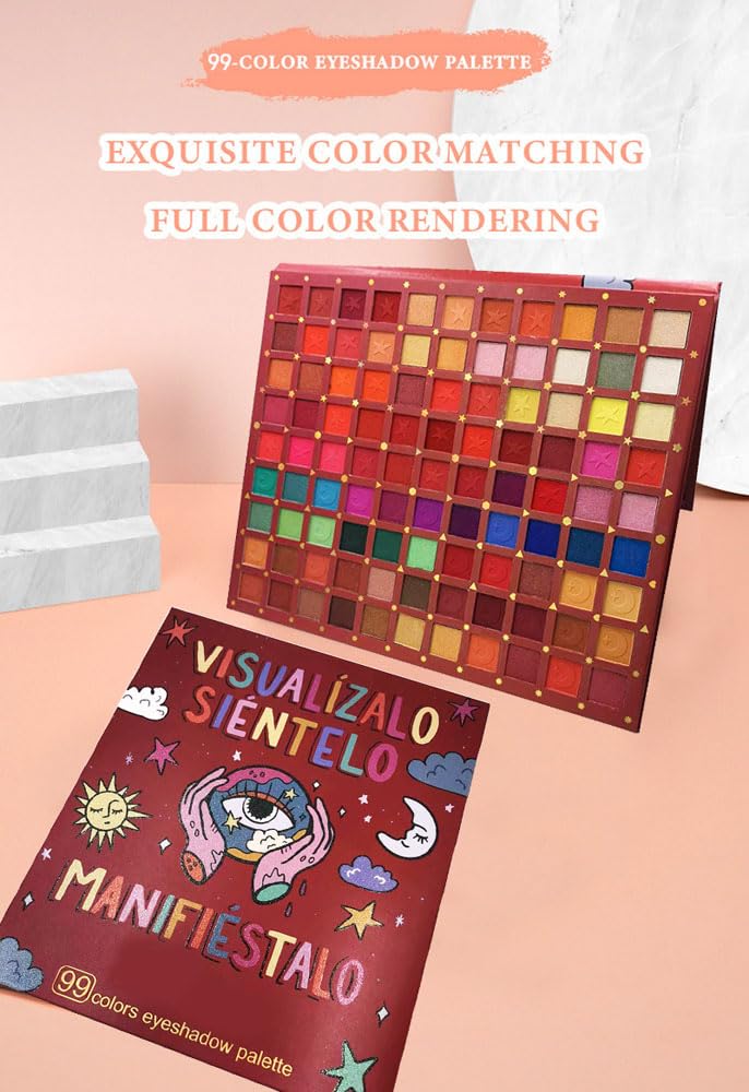 99 Colors Eyeshadow Palette F3874
