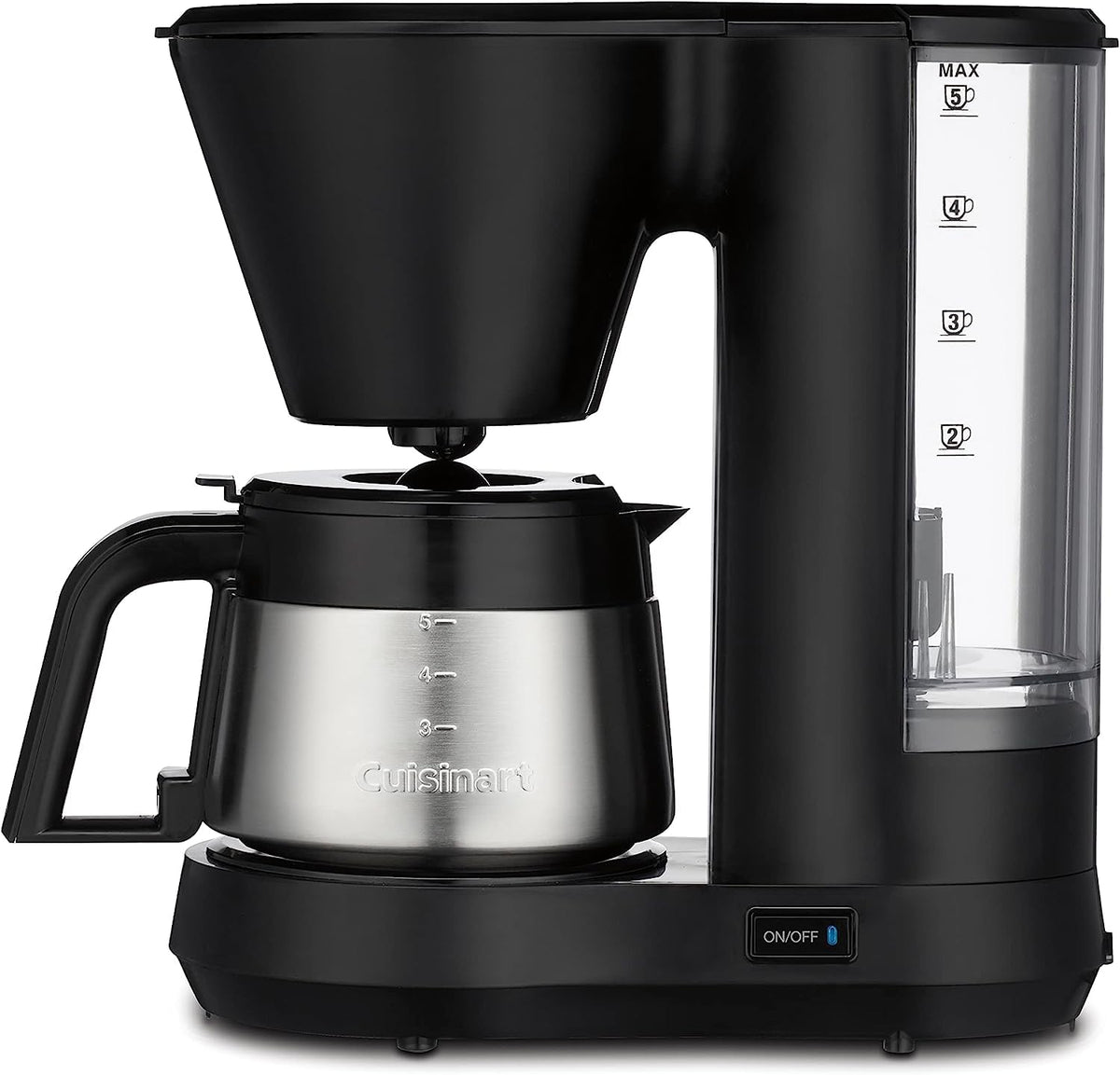 5-Cup Coffee Maker with Stainless Steel Carafe F8240