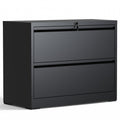 2 Drawer Metal File Cabinet with Lock G98187