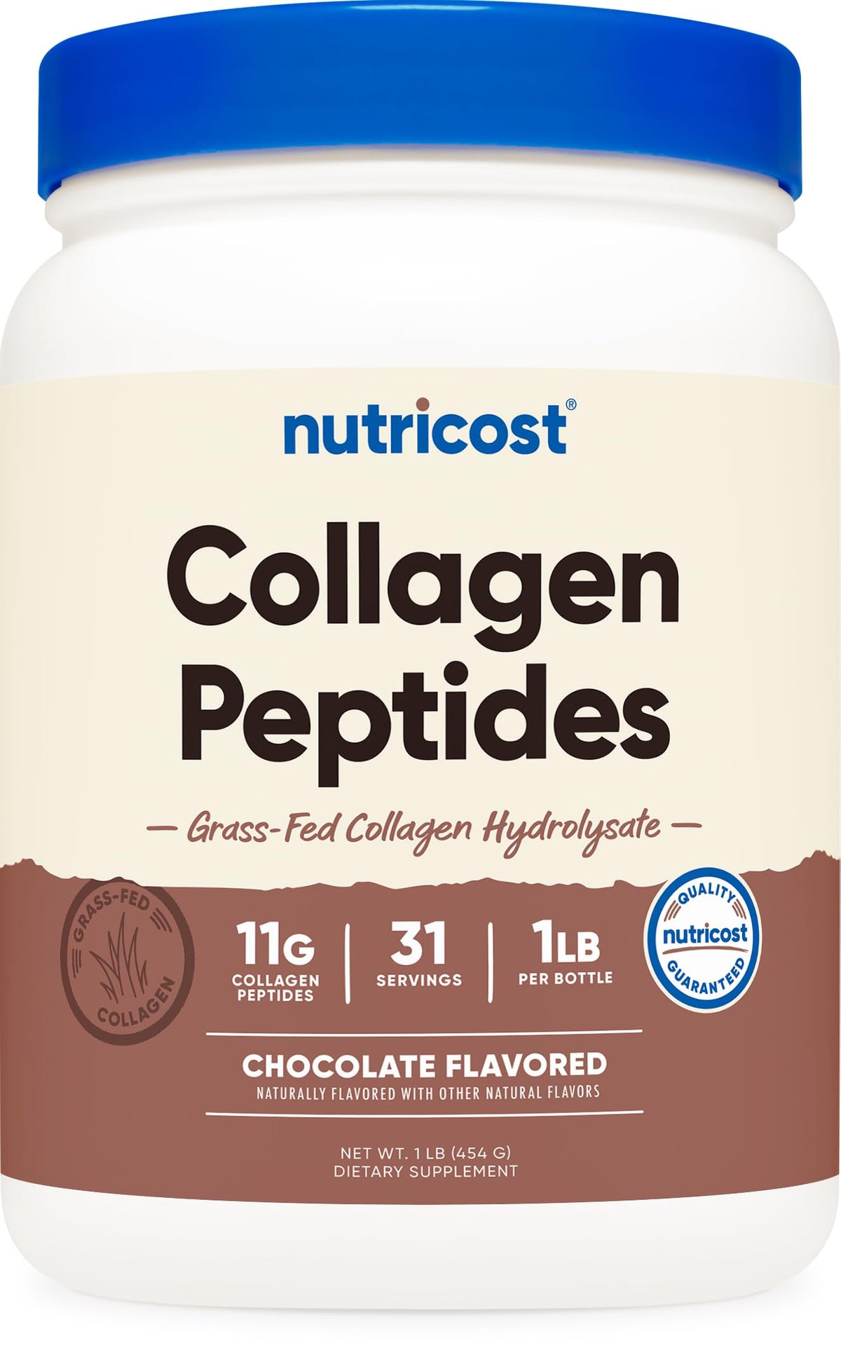 Collagen Peptides Powder 1LB Chocolate Z681327
