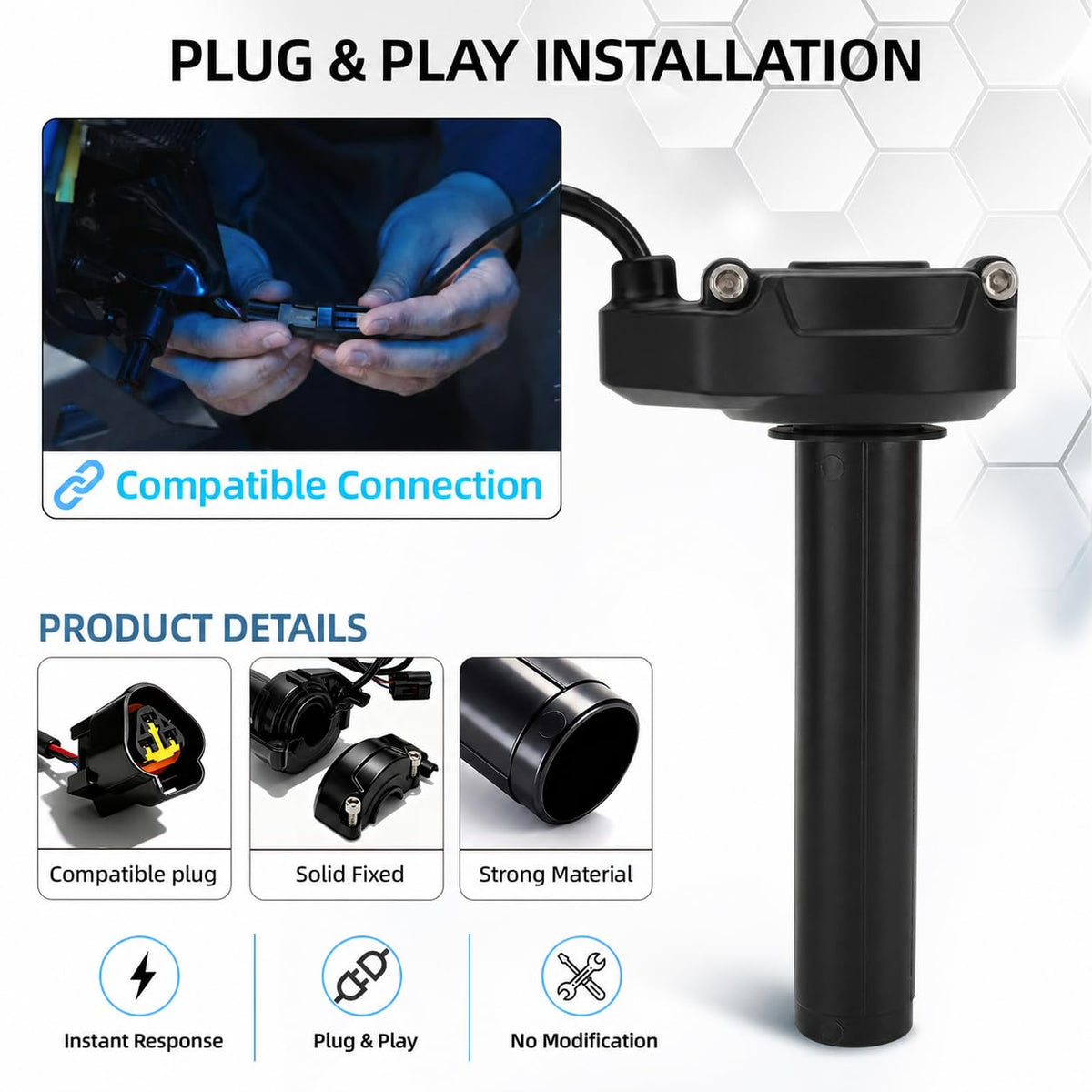 Electric Bike Twist Throttle O9095