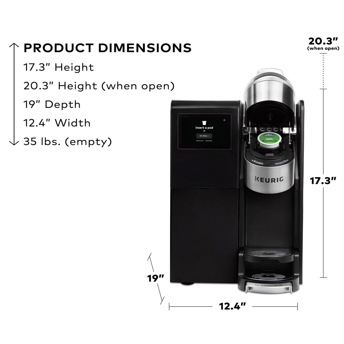 Single Serve Coffee Maker I696707