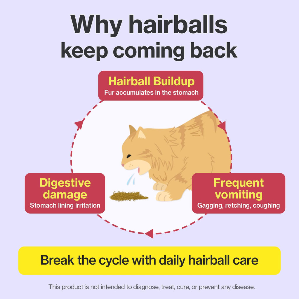 Chicken Flavor Hairball Relief Cat Supplement 30 Count N676859