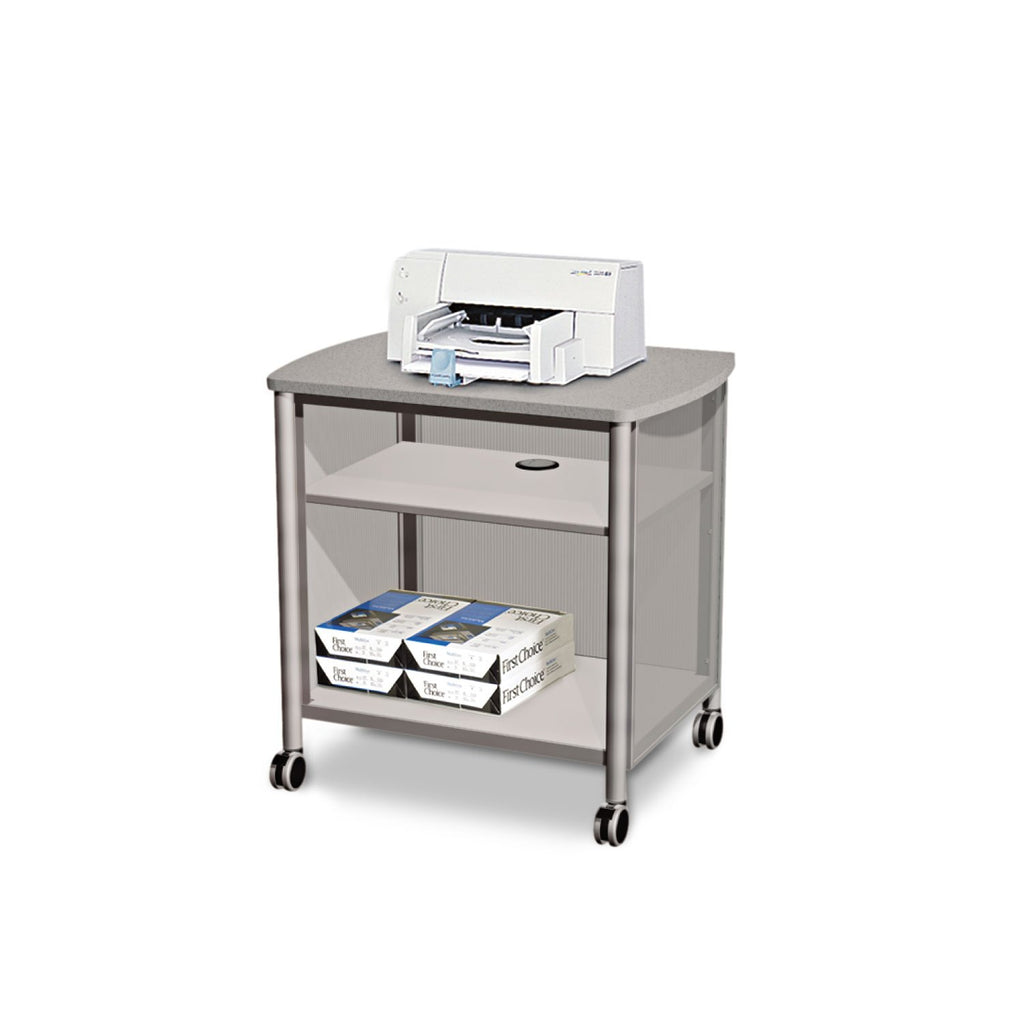 Mobile Print Stand with Swivel Wheels D273