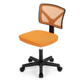 Orange Mesh Ergonomic Low-Back Swivel Office Chair I3231