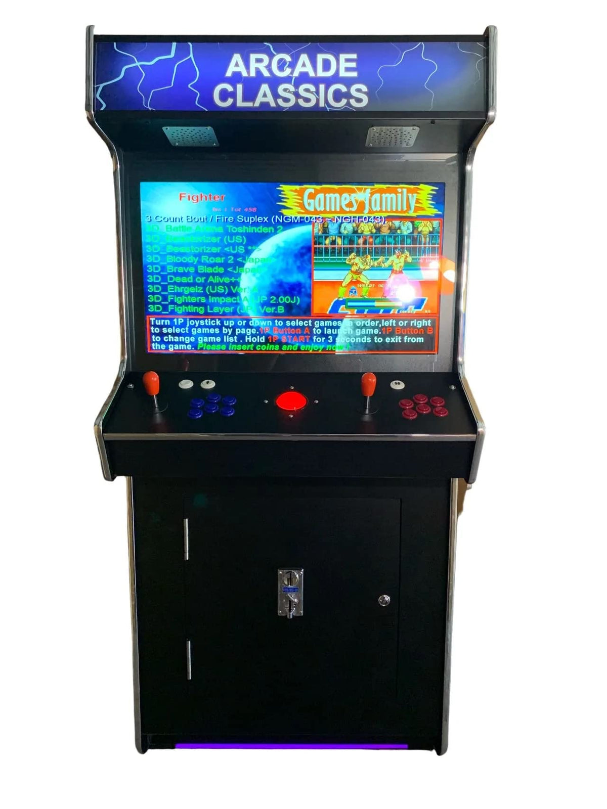 Full Size Upright 2 Player Arcade Machine with 2 Shooting Guns S574083