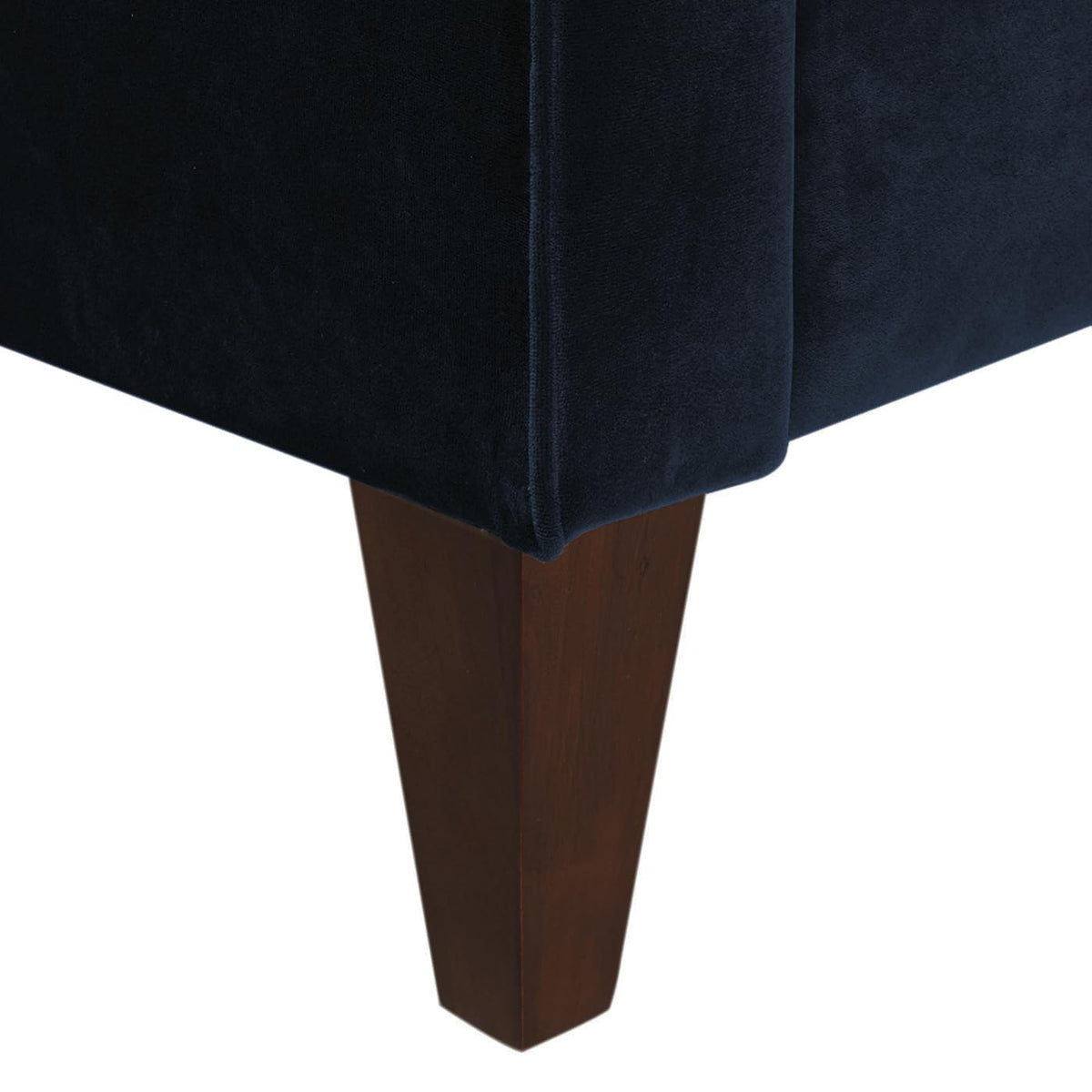 Dark Navy Blue Performance Velvet Tufted Sofa P76790
