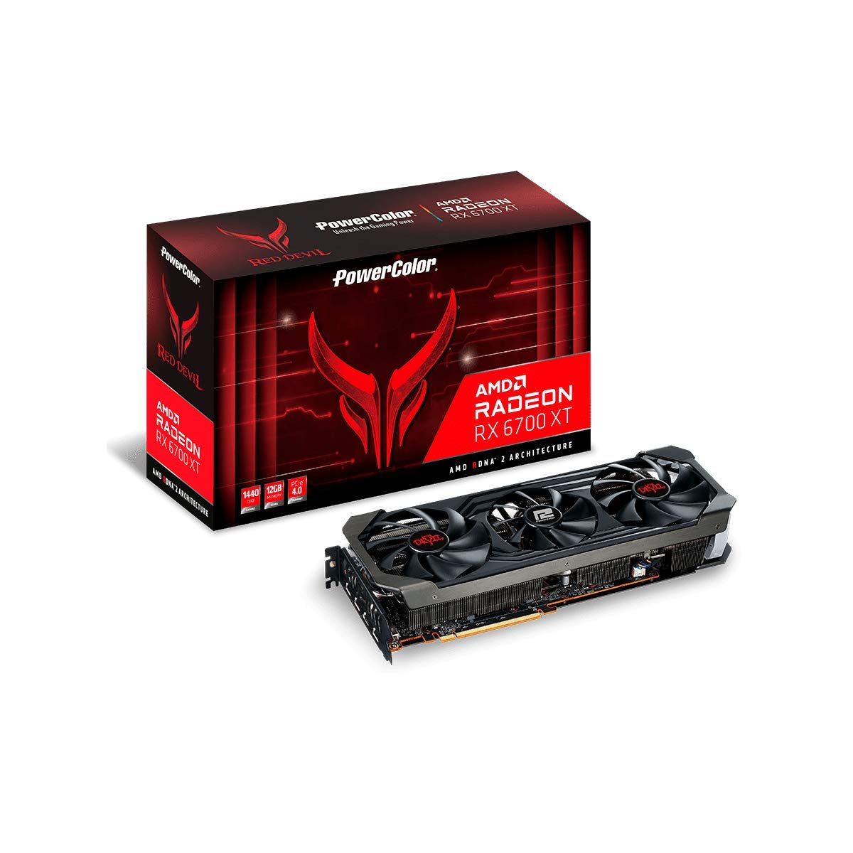 AMD Radeon RX 6700 XT 12GB GDDR6 Graphics Card X384824