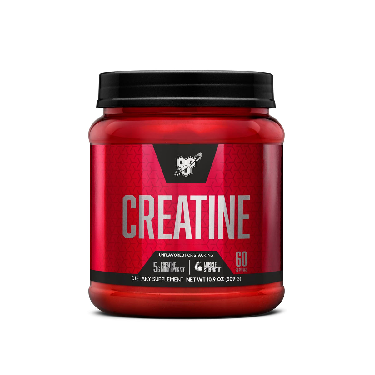 Micronized Creatine Monohydrate Powder, 5g per Serving, 60 Servings D380261