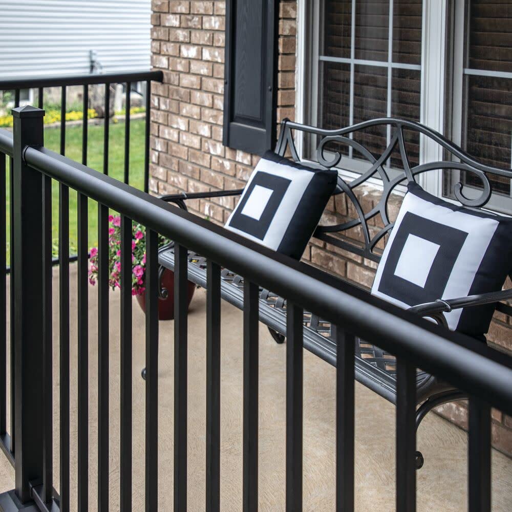 6' x 36" Matte Black Aluminum Rail Kit X578
