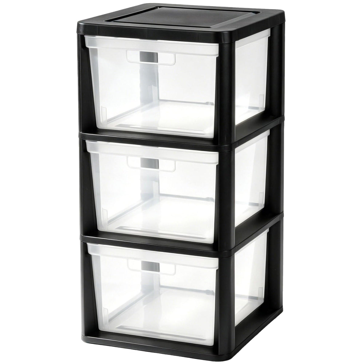 3-Drawer Plastic Storage Organizer Tower Y4879