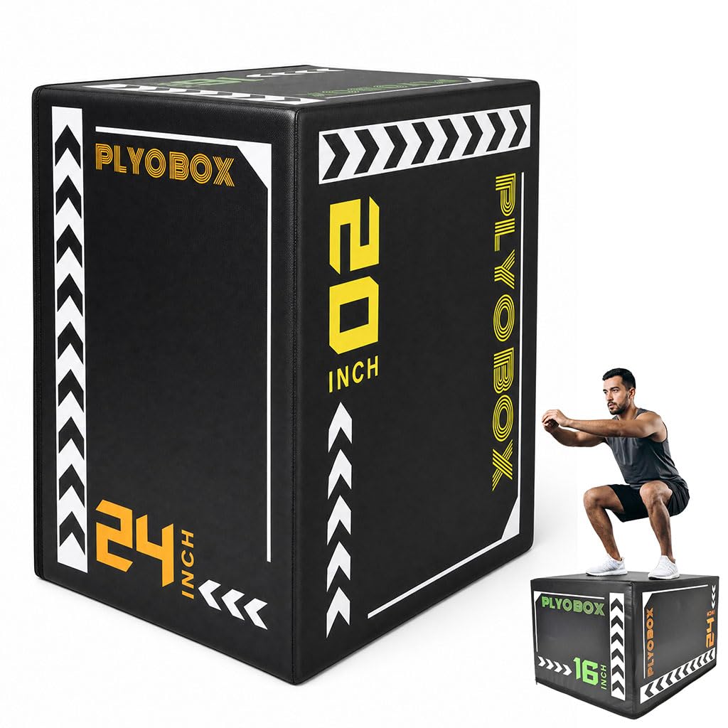 3-in-1 Plyometric Jump Box Z973221