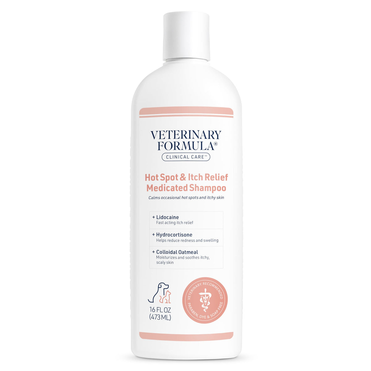 Hot Spot & Itch Relief Pet Shampoo, 16 oz D449