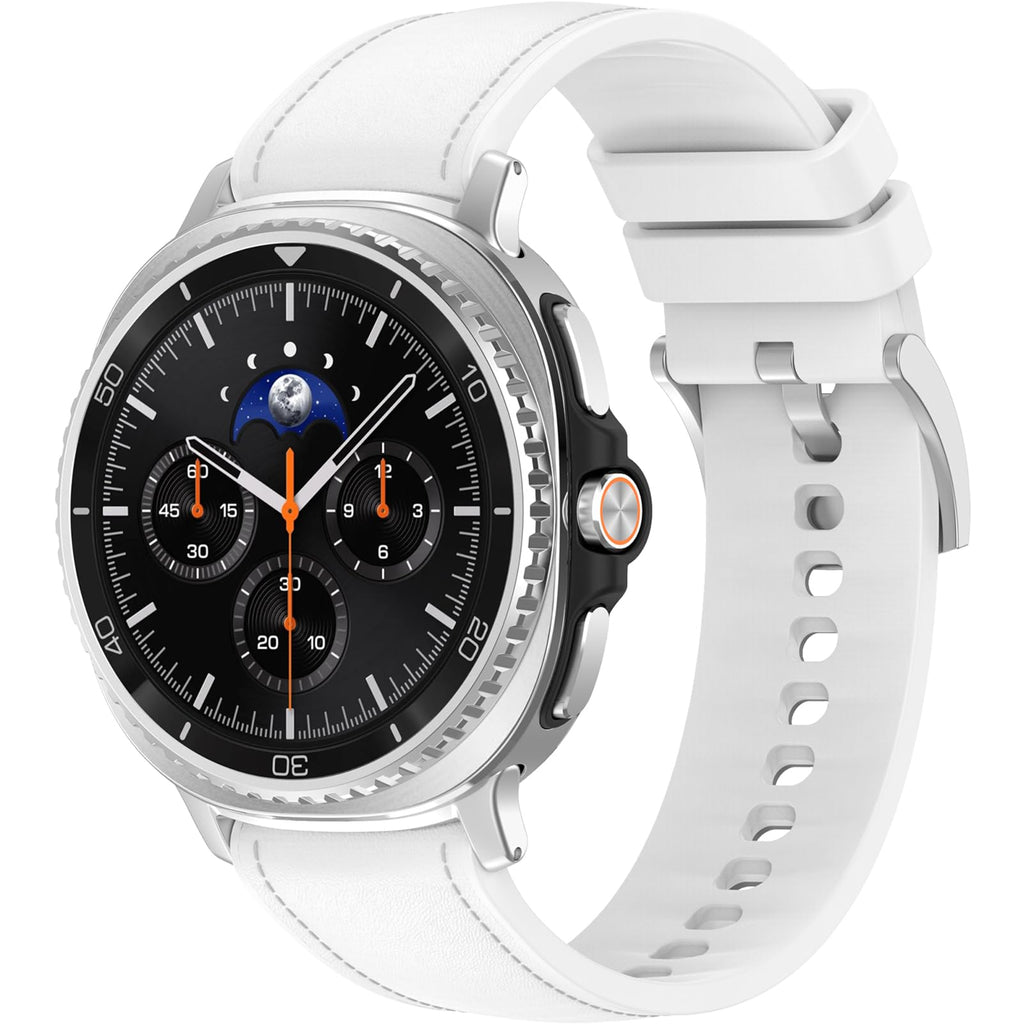 Leather Band for Galaxy Watch 9/8 40mm 44mm W665