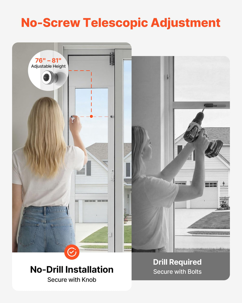 Sliding Glass Dog Door with Flap T45828