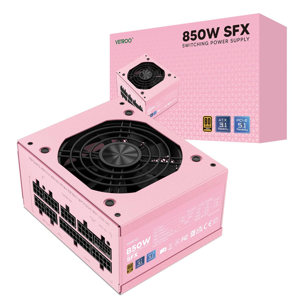 850W Pink SFX Power Supply X595