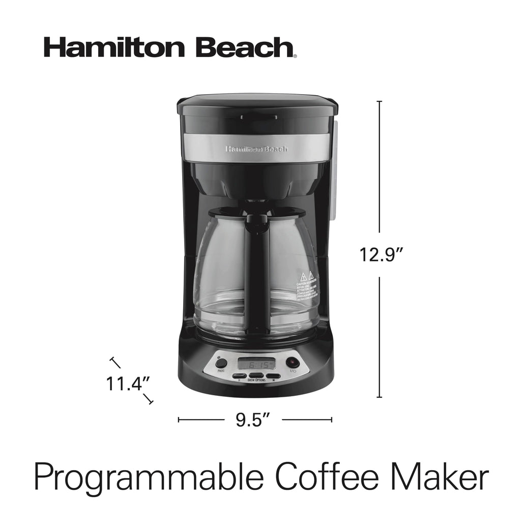 12 Cup Programmable Drip Coffee Maker I217