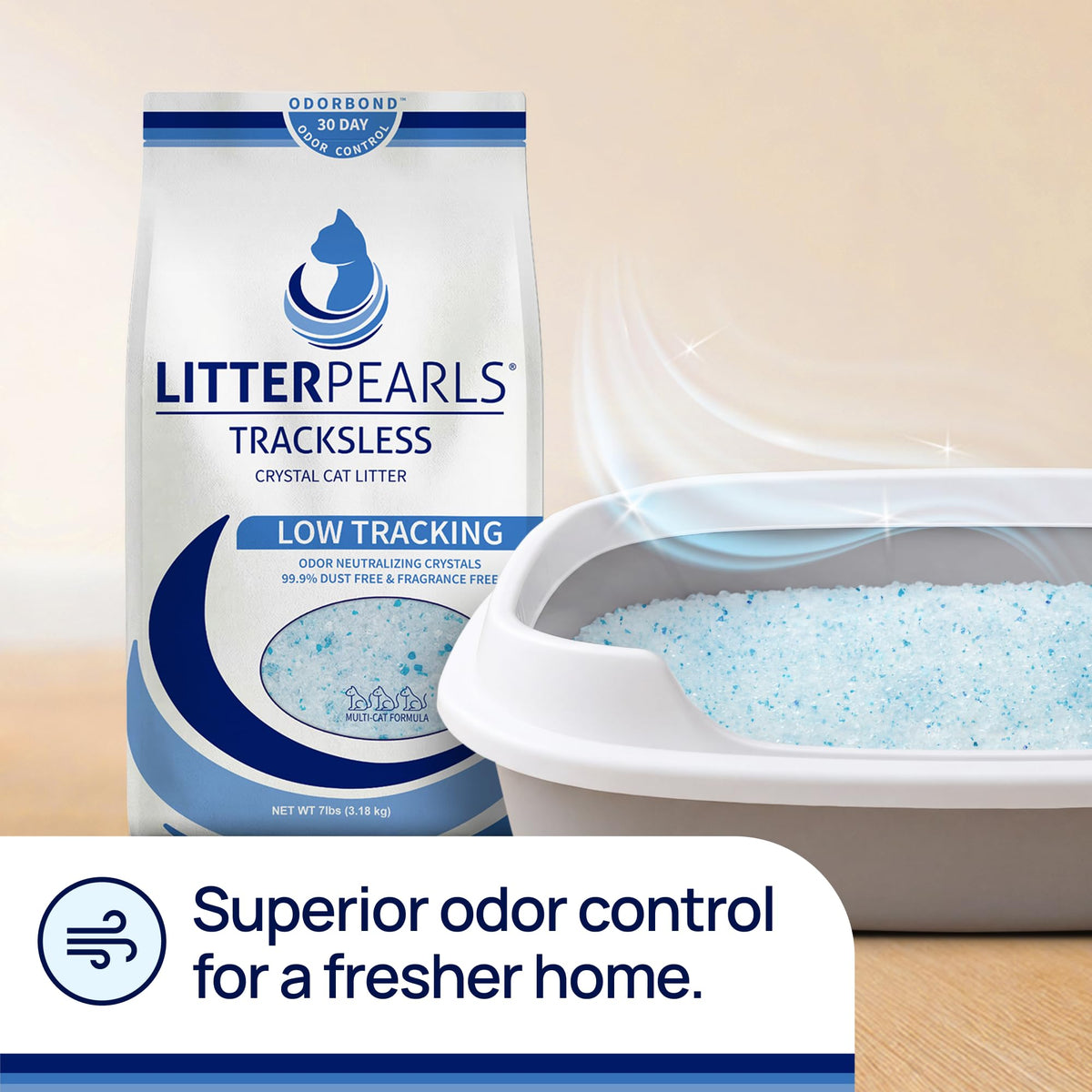 Low-Tracking 30-Day Odor Control Litter 20lbs R7963