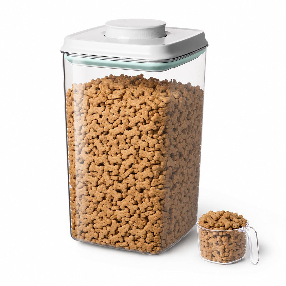 Airtight Dog Food Storage Container with Scoop Z356897