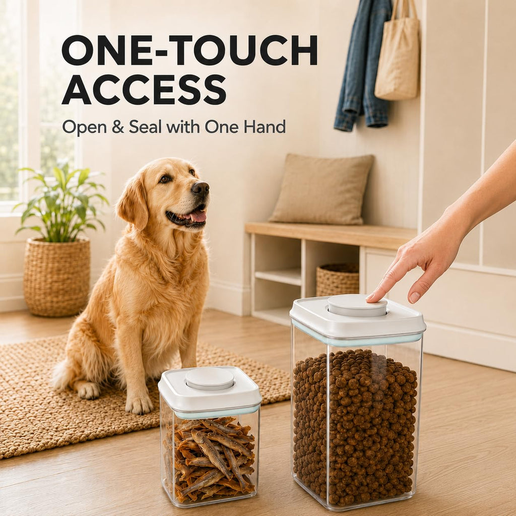 Airtight Dog Food Storage Container with Scoop Z356897