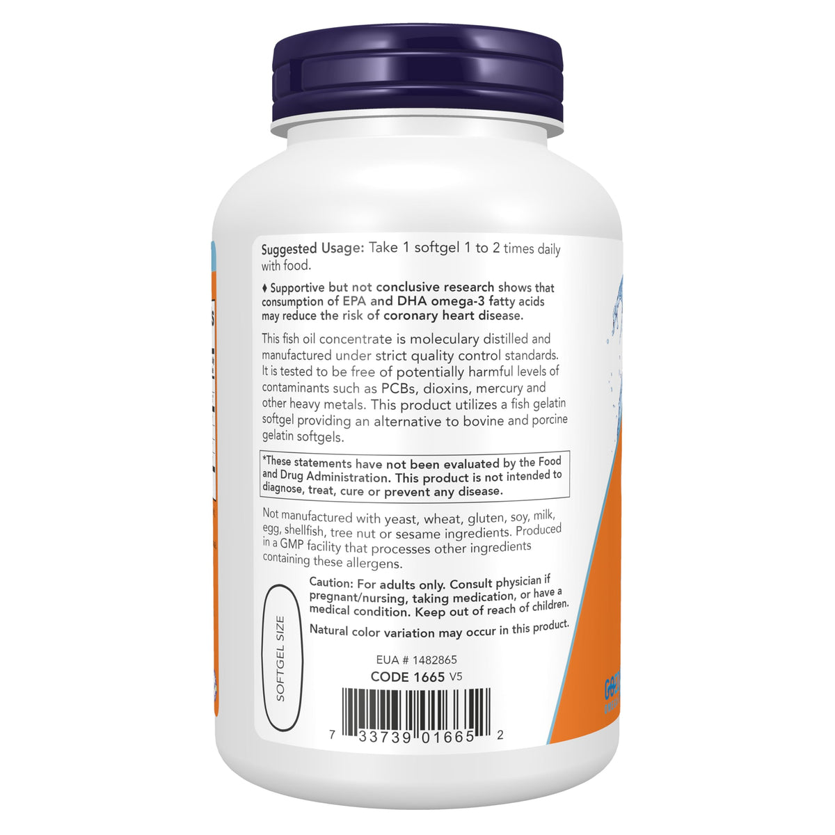180 Fish Gelatin Softgels X378