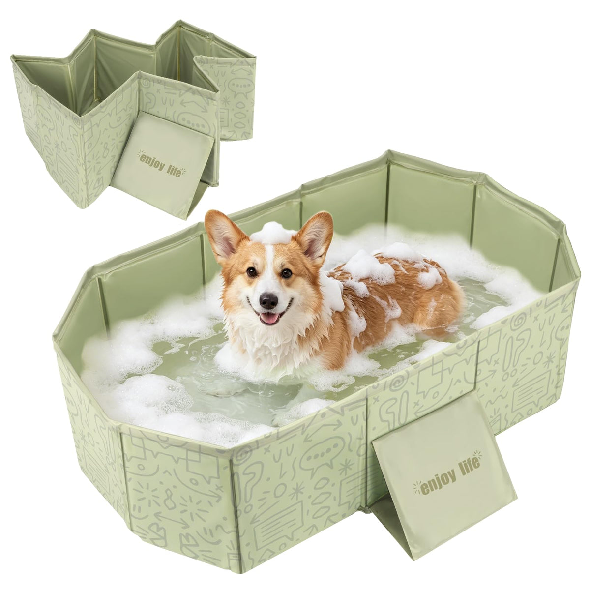 Foldable Dog Bathtub X565