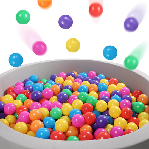 100 Pack BPA Free Colorful Plastic Balls Z774616