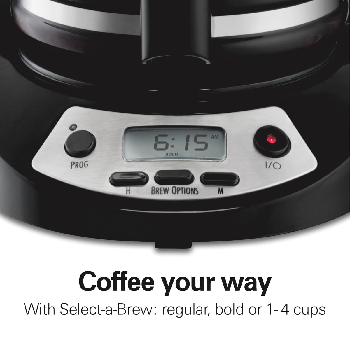 12 Cup Programmable Drip Coffee Maker I217