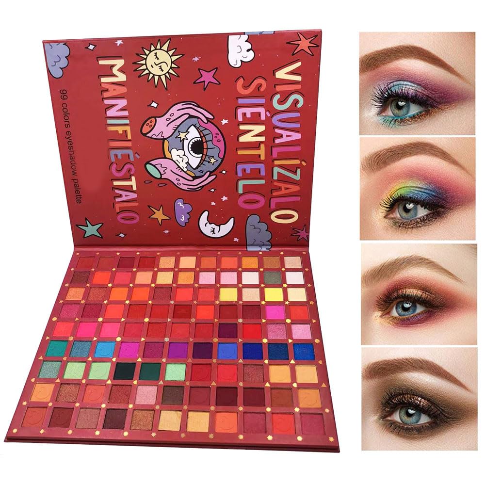 99 Colors Eyeshadow Palette F3874
