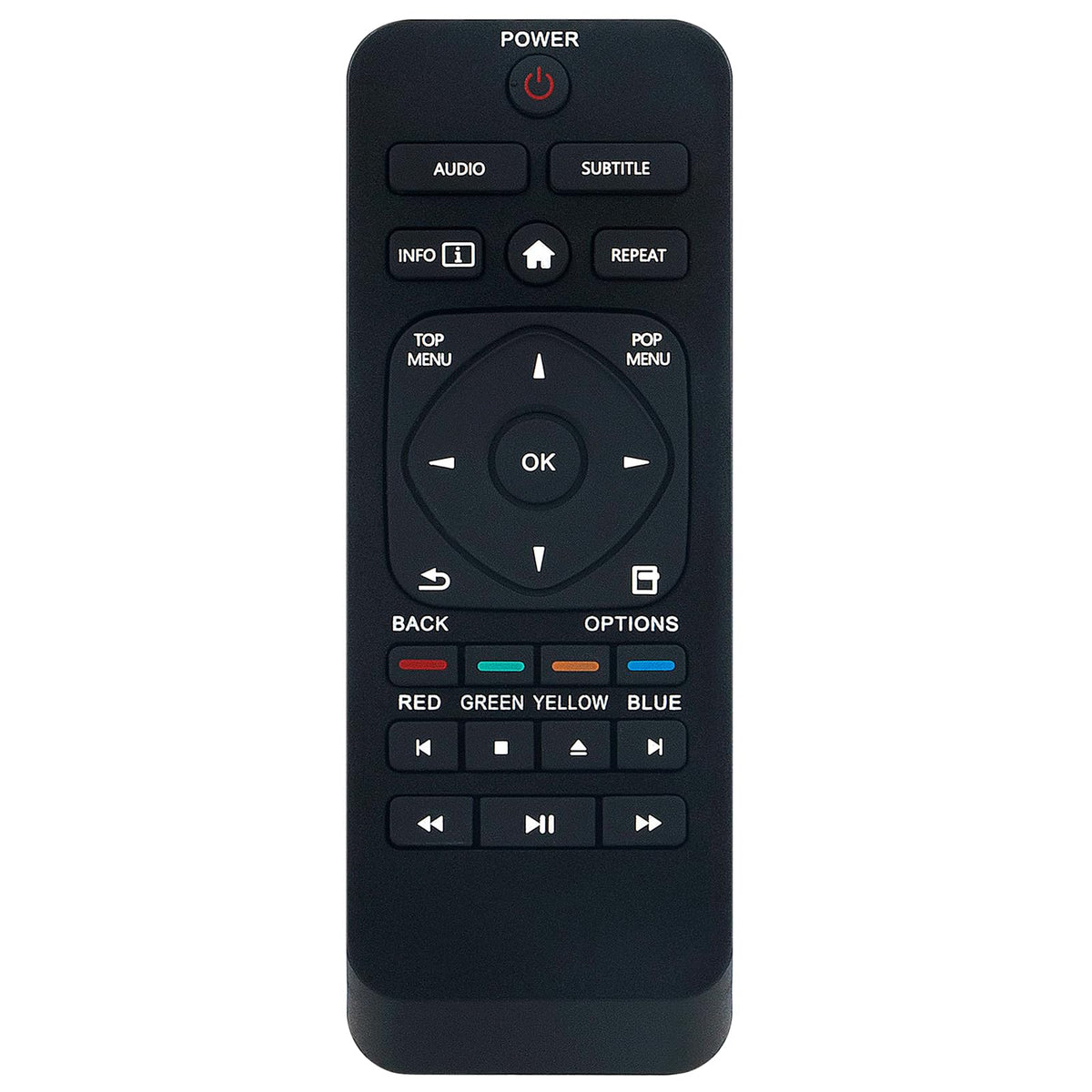 Remote Control for Philips 4K HD Blu-ray Player E448611