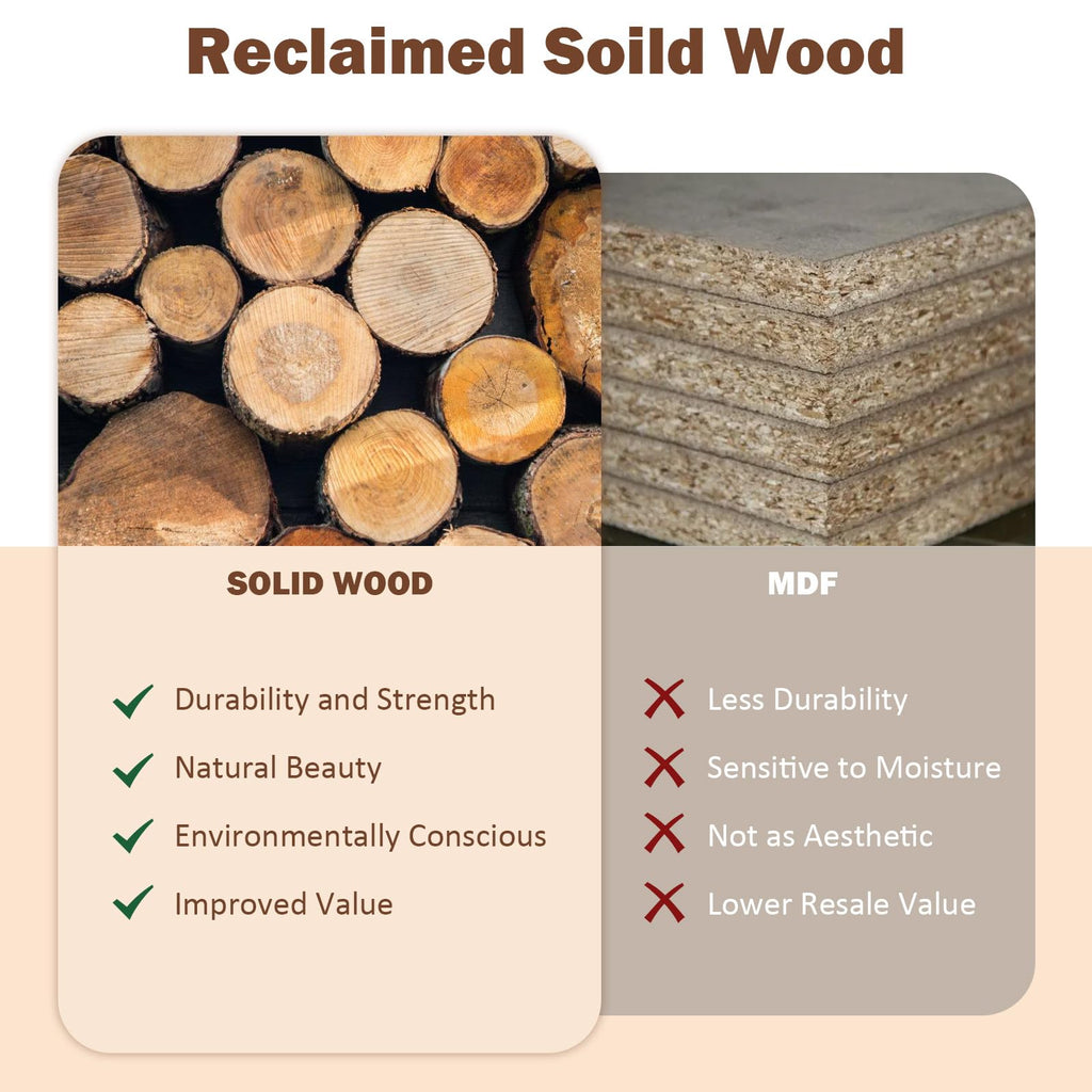 Solid Wood Bench W443