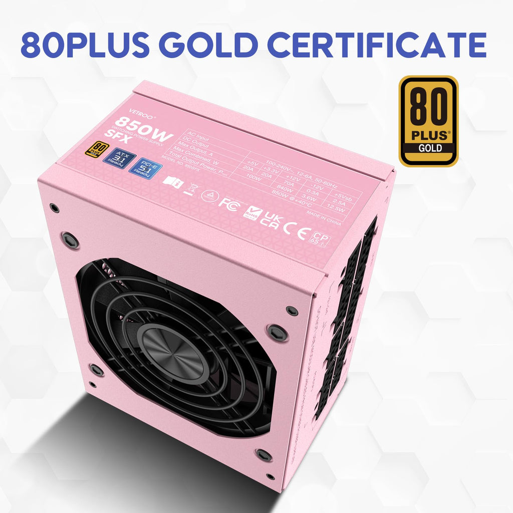 850W Pink SFX Power Supply X595